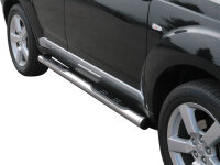 Schwellerrohr mit Tritt (rund) Mitsubishi Outlander 2007...