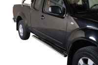 Schwellerrohr mit Tritt (oval) Nissan Pick Up Navara King...