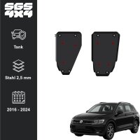 Unterfahrschutz VW Tiguan | 01/2016 - | Tank | Stahl 2,5 mm
