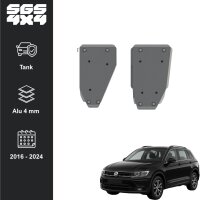 Unterfahrschutz VW Tiguan | 01/2016 - | Tank | Alu 4 mm