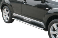 Schwellerrohr mit Tritt (oval) Mitsubishi Outlander 2007...