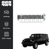 Unterfahrschutz Jeep Wrangler | 08/2018 - | Lenkung | Alu 4 mm