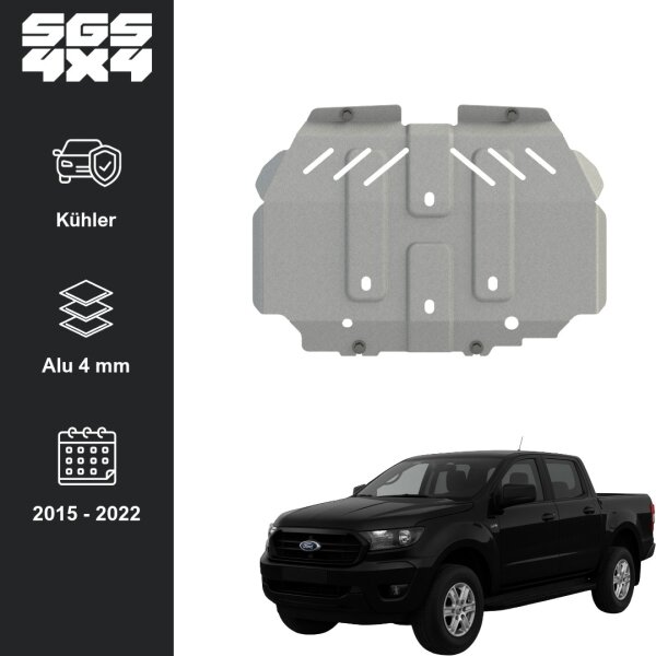 Unterfahrschutz Ford Ranger | 2015 - 2022 | Kühler | Alu 4 mm