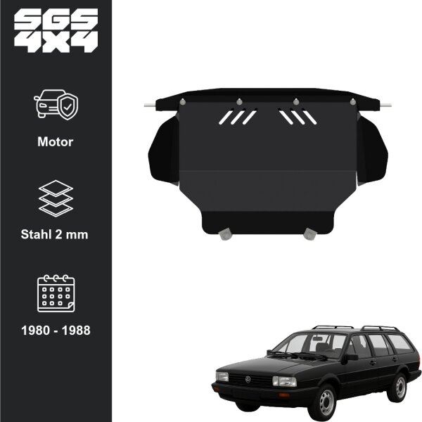 Unterfahrschutz VW Passat | 08/1980 - 12/1988 | Motor | Stahl 2 mm