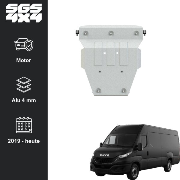 Unterfahrschutz Iveco Daily | 2019 - | Motor | Alu 4 mm