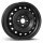 5 x 15 ET 40ALCAR STAHLRAD Felge für Suzuki Ignis in schwarz