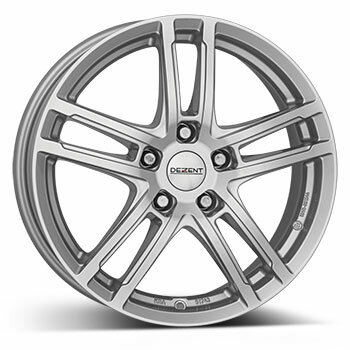 7,5 x 18 ET 38DEZENT Felge für Suzuki SX4 S-Cross/S-Cross in silber