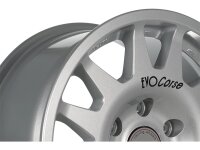 EVO Corse DakarZero 8.5x18" ET 35 für SsangYong Actyon Sport  | Typ QJ | Dec/2006 -2018 | silber