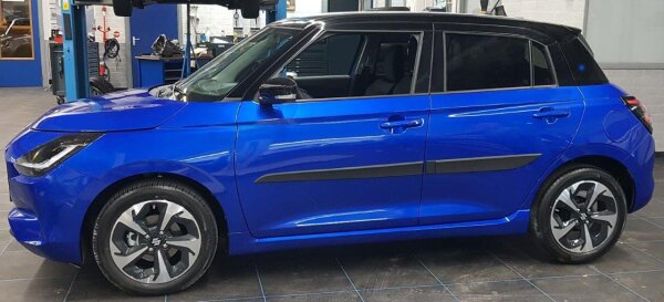 Seitenschutzleisten PU mit Badge