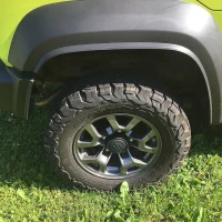 Kotflügelverbreiterung universal: 4 Stück / 28 mm breit / a 150 cm lang / inkl. TÜV