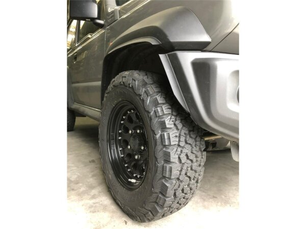 Kotflügelverbreiterung universal: 4 Stück / 23 mm breit / a 150 cm lang / inkl. TÜV