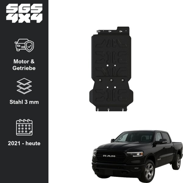 Skid Plate for engine bay and transmission case  |  RAM 1500