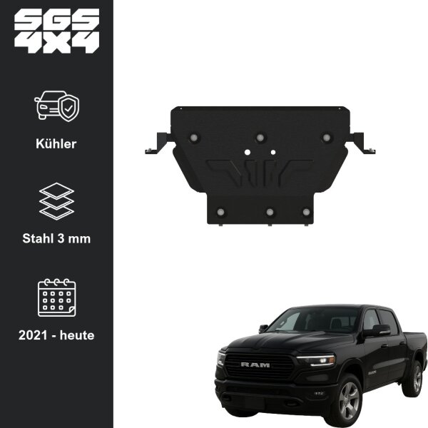 Unterfahrschutz Dodge RAM 1500 | 2021 - heute | Kühler | Stahl 3 mm