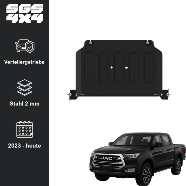 Unterfahrschutz JAC T8 Pro | 2023 - heute | Verteilergetriebe | Stahl 2 mm