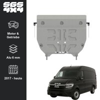 Unterfahrschutz MAN TGE Heck-,Frontantrieb/4WD Allrad | 2017- | Motor & Getriebe | Alu 6 mm
