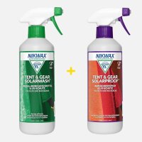 Bundle: Tent & Gear SolarProof 500 ml + Tent & Gear SolarWash Spray-On 500 ml