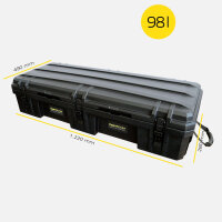 Transportbox 70L mit Organizer