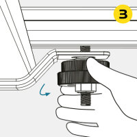 Dachzelt LockMagnet Diebstahlsicherung (2x Set | 4x Stk.)