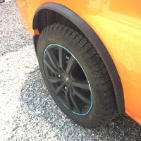 Kotflügelverbreiterung universal: 1Stück / 25 mm breit / 300 cm lang / inkl. TÜV