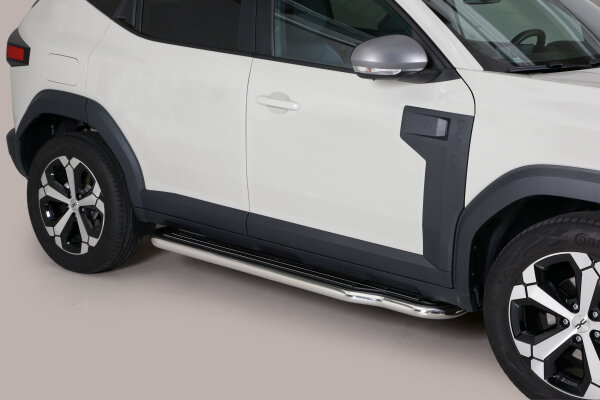 Trittbretter DACIA Duster 2024 - heute ø Ø 50 poliert