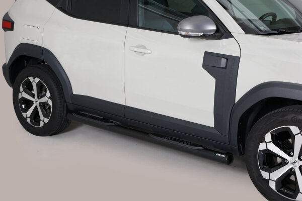 Trittbretter DACIA Duster 2024 - heute ø Ø 76 schwarz