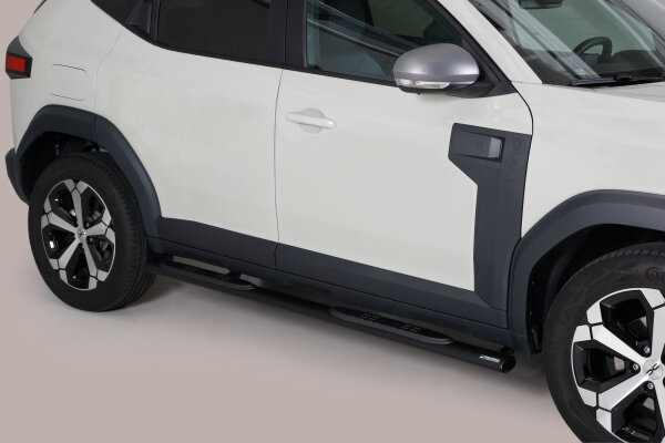 Trittbretter DACIA Duster 2024 - heute ø ovale schwarz