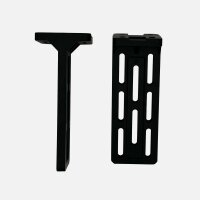 T-Winkel mit Befestigungsschrauben