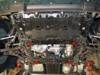 Unterfahrschutz Suzuki Grand Vitara Kompatibel mit Frontbügel | 10/2005 - | Motor | Alu 5 mm