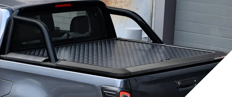 Laderaumabdeckung aus Aluminium auf Pick-up