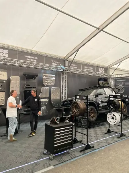 Messestand von SGS 4x4 auf der Abenteuer Allrad
